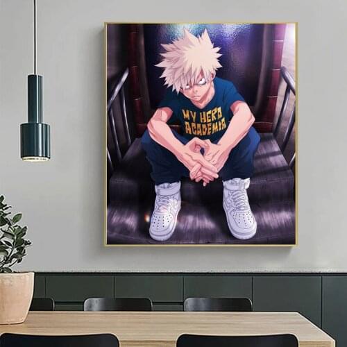 My Hero Academia Original Design Anime Poster Wall Art Print,50 x 70 cm,No Frame