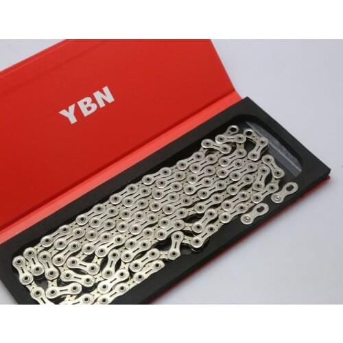 2016 NEW YBN SLA110-Ti 11 Speed Bike Bicycle Chain Gold /silver 116 Link