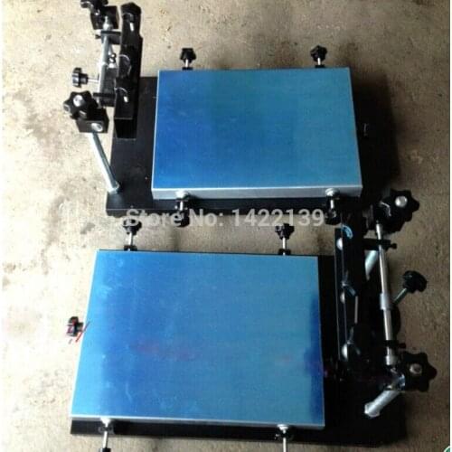 New Manual solder paste printer,PCB SMT stencil printer M size 440x320mm
