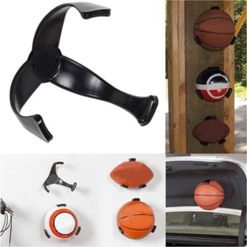 Plastic Ball Claw Wall Mount Basketball Football Stand Support Football Storage Soccer Rugby Ball Holder Soccer Storage Holder