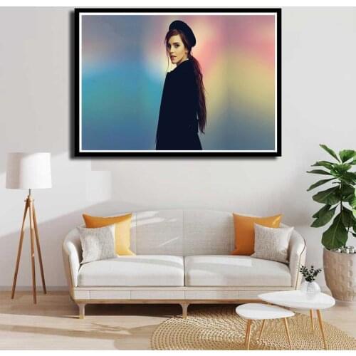 Emma Watson Hermione Classic Movie Canvas Painting Living Room Retro Nordic Modern Poster Wall Art Decoration Home