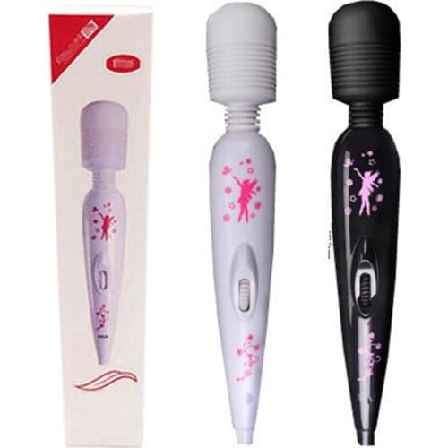 Sex Toys USB Rechargeable Magic Wand Vibrator Female Clitoris Stimulator Clit Vibrators for Woman Sex Adult Masturbator AV Stick