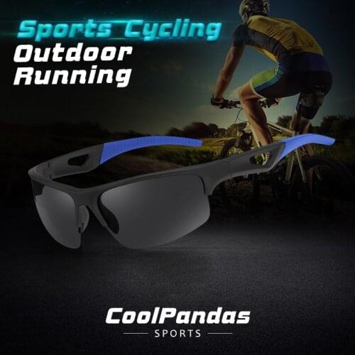 CoolPandas Brand Polarized Sunglasses Men Women Mirror Lens Fishing Driving Eyewear Outdoor Sports Sun Glasses Goggles UV400