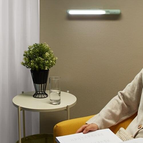 1500mAh LED Clip Cabinet Lamp Wall Reading Light Stick on Bed Lamp Magnetic Touch Control for Reading Closet Makeup Mirror