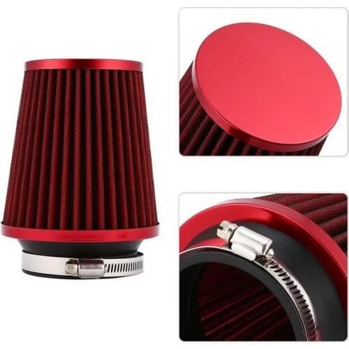 Spceddy MCX Universal Car Air Filters Performance High Flow Cold Intake Filter Induction Kit Sport Power Mesh Cone 76MM SK20S072