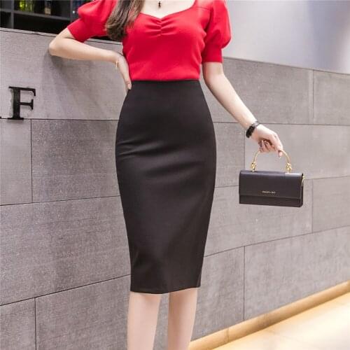 Fv3605 2019 new autumn winter women fashion casual sexy Skirt kawaii plus size skirt PU leather harajuku