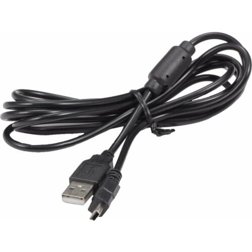 100PCS 1.8M USB Charger Adapter Cable Game Controller Power Supply Cord With Magnetic Loop For Sony PS3 Wireless Controller