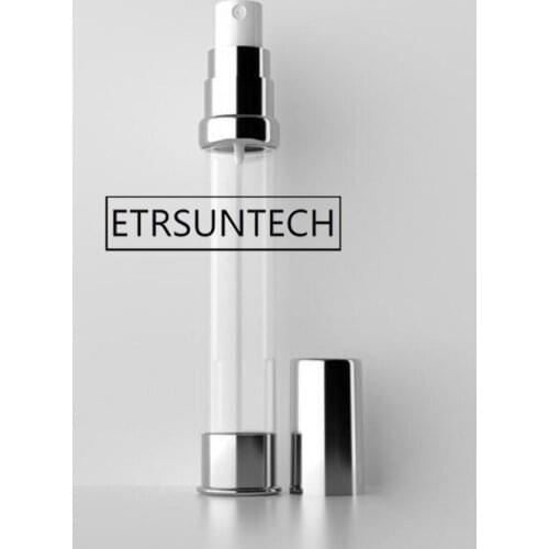 100pcs Portable Vacuum Airless Travel Bottles 30ml Spray Lotion Bottle Makeup Empty Packaging Containers