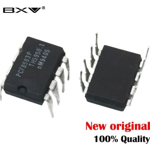 5piece) PCF8583P PCF8583 DIP-8 Clock timing real-time chip IC original authentic