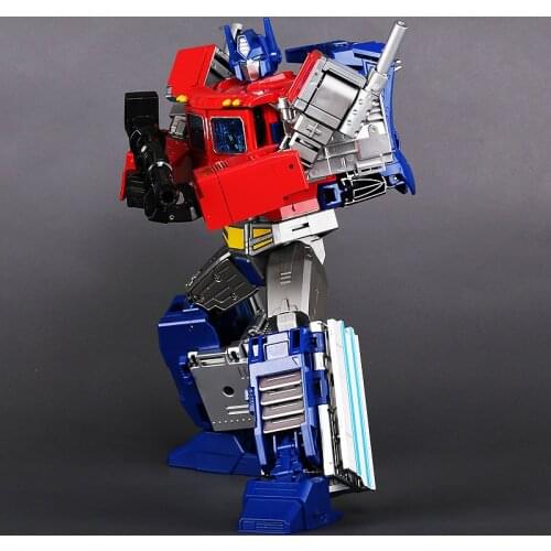 30cm BMB G1 Transformation H6002-8 Deformation Toy OP Field Commander Alloy Model Metal Part PP09 Action Figure Boy Toy Robots