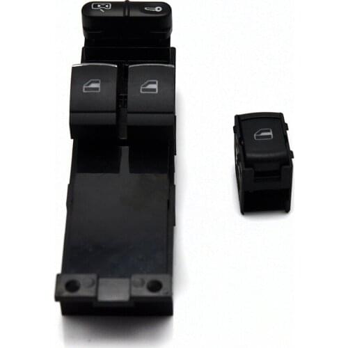 Master electronic Window Control Switch + window for skoda fabia octavia VW Golf MK4 2 Door 1J3 959 857A 1J3959857A