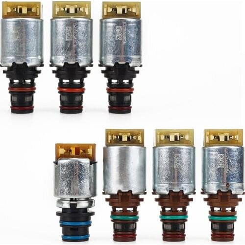 6R80 Transmission Valve Body Solenoid Kit Fit for Ford Explorer Ranger Mustang Territory Transit Everest F-150 2011-2017 7PCS