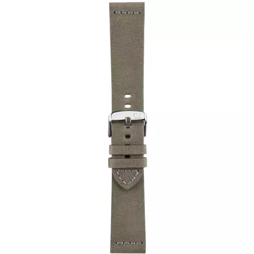 Morellato leather strap handmade line Bramante artifacts Brown