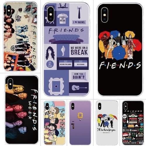Friends TV Print Soft Phone Case For Sony Xperia 10 II 1 5 II C4 L4 L3 L2 M5 E5 M4 Aqua L1 Silicone Back Cover mobile phone bag