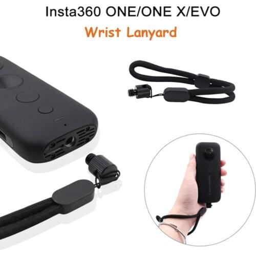 Nylon Wrist/Hand Lanyard for Insta 360 One X/ One/ EVO Length Adjustable Wrist Strap Bullet time Panoramic Camera Accessories