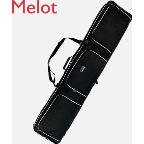 New Ski Board Bag Veneer Double Board Skiing Boots Bag Fixed Crying Buggy Bag Snow Gear Bag Single Backpack Outdoor Convenient