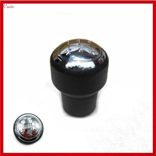 New Black Chrome 5 Speed Manual Transmission Gear Shift Knob For Hyundai Ix35 Gear Head