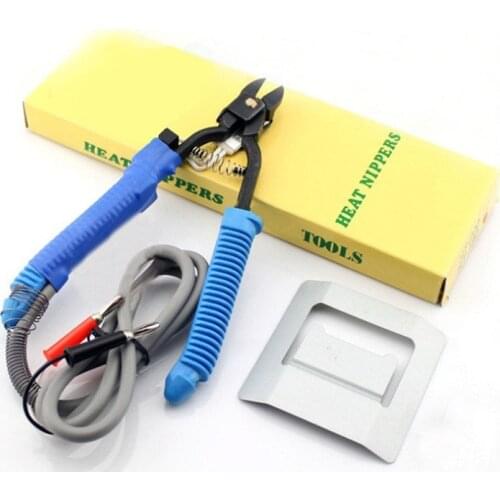 HT180 hand tool electric heat scissors heat nipper side cutter Diagonal Pliers side cutting pliers