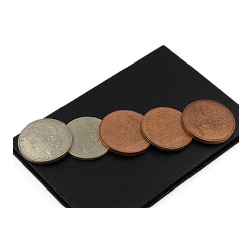 Hopping Morgan by Q Magic - Magic Tricks Close Up Magic Coins Appearing Vanishing Magia Magician Gimmick Illusion Prop Mentalism