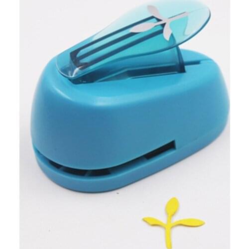 1 inch Sapling shaped punch craft young plant design hole puncher for scrapbooking Kids scrapbook paper cutter Embossing machine