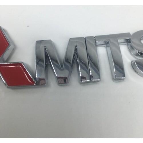 3D ABS Logo Sticker Car Body Badge Emblem Car Styling For Mitsubishi L200 ASX LancerEvo Xpander Pajero Lancer ex Accessories