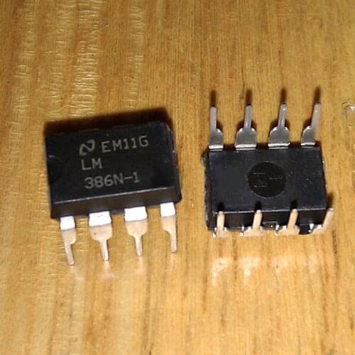10Pcs/Lot LM386N-1 Low Voltage Audio Power Amplifier Chip LM386 LM386N LM 386N-1 DIP-8 AFA Circuit