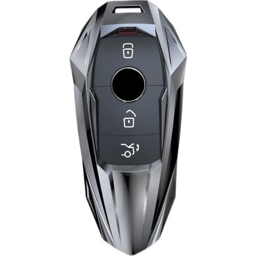 Car Key Fob Case Cover For Mercedes Benz E C Class W204 W212 W176 GLC CLA GLA Car Accessories