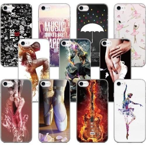 Ballet Dance Case For ZTE Blade A6 A522 A512 A510 A520 A530 X3 Axon 7 V7 Lite V8 Mini V9 Vita L5 A610 A602 Nubia M2 Z17 Cover