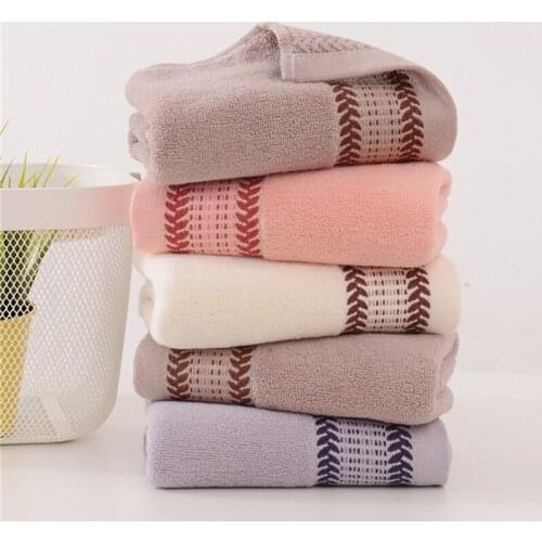 Home Cotton Absorbent Face Towel Bath Towel Set 32 Shares Adult Jacquard Thickened 35*75cm Wrap 70*140cm Beach Towel