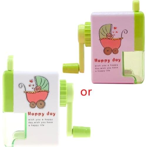 Kawaii Cartoon Mechanical Pencil Sharpener ABS Material Escolar Papelaria Office School Supplies K92C