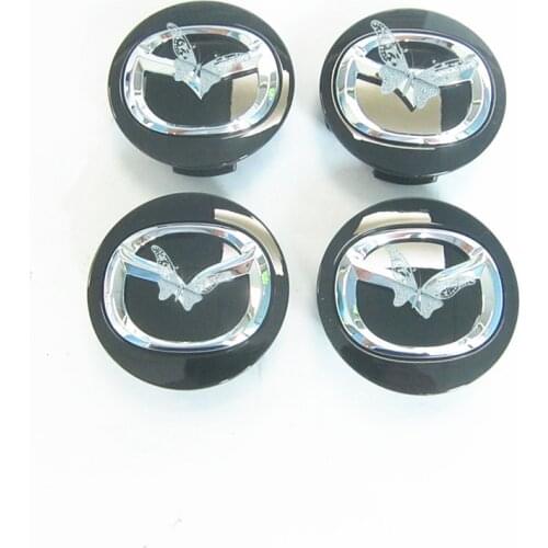Car body symbol wheel hub emblem cap 37-190 for Mazda CX5 2012-2020 Mazda 3 Axela 2013-2018 BM BN Mazda 6 Atenza 2013-2016 CX4