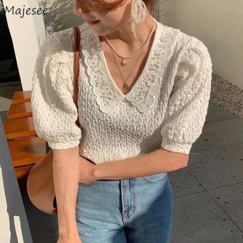 Блузки с вышивкой Majesee China At AliExpress