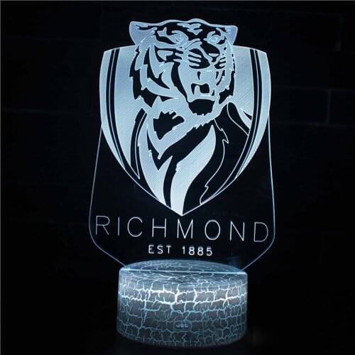 University Landmark Series 3D Night Light Colorful Touch Led Plug In Gift Lamp Childrens Luminous Toy Teen Room Decor Salon USB