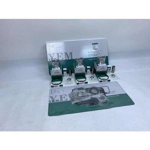 New Aftermaket Engine Part 3TNA78 Overhual Repair Kit With Cylinder Gaskets Piston Rings For Yanmar