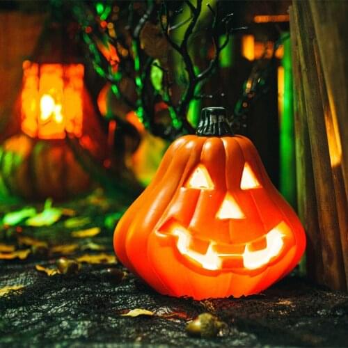 Halloween Decoration Pumpkin Led Lamp Projection Lamp Bar Scene Props Horror Toy Halloween Party Home Decoration Lamp