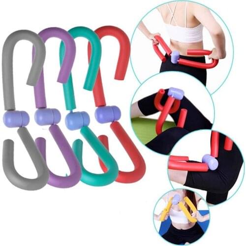 Yoga Training Buttock Clip Thigh Exercisers, Arm Muscle Chest Waist Trainer for Gym Home Fitness Workout Machine Stovepipe Clip