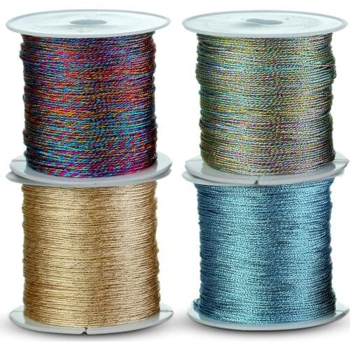 25-100m Colorful Twine Tag Tassel For Trademark Jewelry Bracelet Jewelry Making Crafts Gift Thread Cord Wedding Party Rope Line