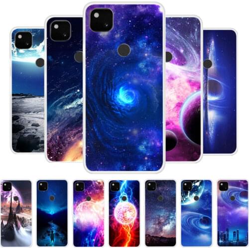 For Coque Google Pixel 4A Case Silicone Planet Soft TPU Back Cover For Google Pixel4A 4 A Pixel 4A Phone Cases Funda