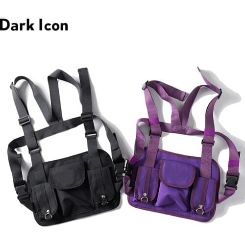 Dark Icon Mens Fashion Vests