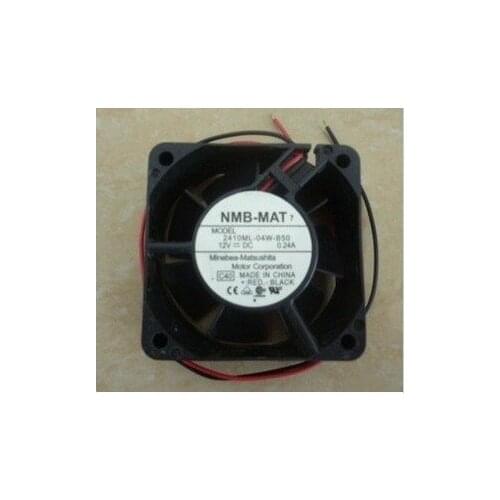 For NMB 2410ML-04W-B50 DC 12V 0.24A/0.26A fan