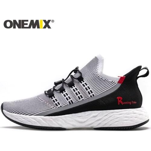 ONEMIX 2020 Vulcanize Tennis Shoes Men Sneakers Summer Trainers Lightweight Reflective Outdoor Sports Casual Trekking Shoes