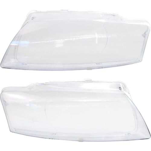 Front Transparent Headlamp Lens Cover Lampshade Lamp Shell Lens Fit for Audi A8 D3 05-10 Replace Parts Accessories