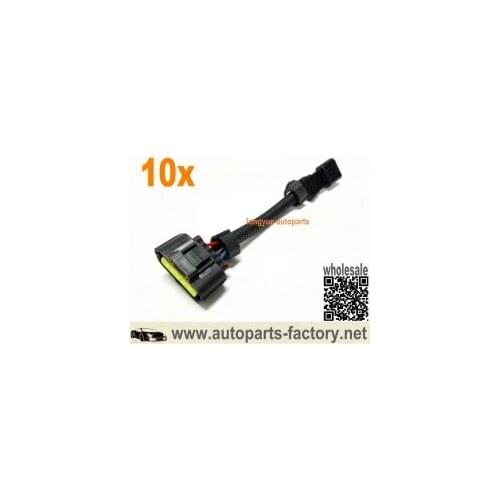 Longyue 10pcs Mass Air Meter Wiring Adapter For -- 86-95 Mustang Conversion to 05-10 Slot Style MAF Sensor