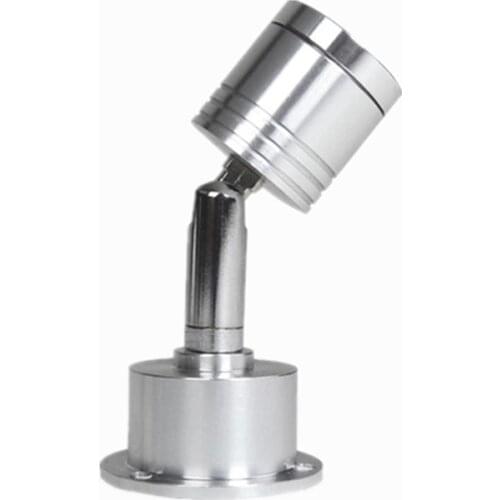 Mini LED Jewelry lights counter led wall spot light 3W 230v cabinet lamp 360 degree rotation backdrop lights include led driver