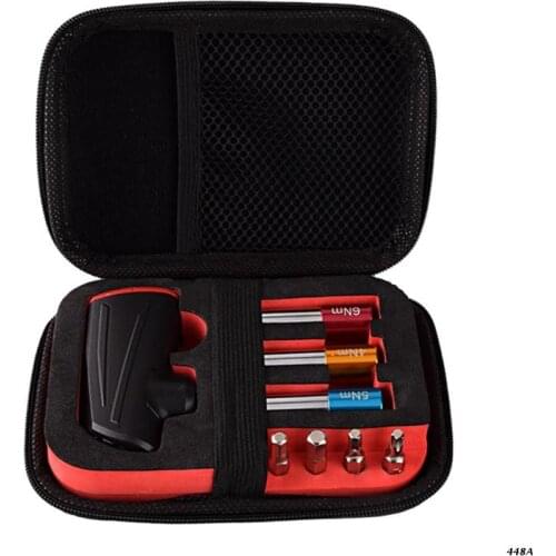 1/4-inch Drive Click Torque Wrench Set forTightening Bicycle Screws and Occasions Requiring Precise Tightening of Screw