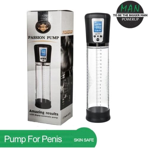 Penis enlarger penis pump dick enlargement erection vacuum pump automatic electric extender big penis stretcher enhancer for men