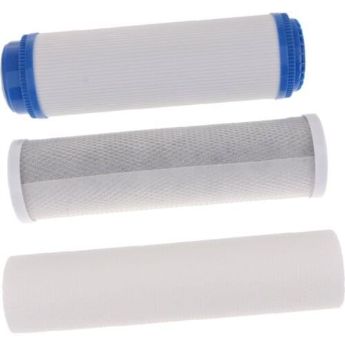 Water Systems Replacement Pre-Filter SET 3 Stage Whole House Water Filter PP Sediment Carbon Filter Cartridge Reverse Osmosis