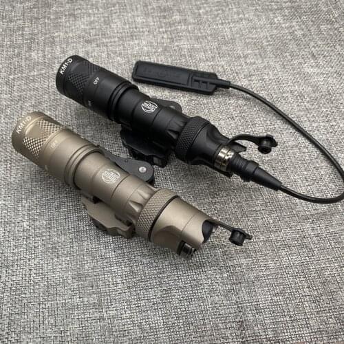 Airsoft Tactical Flashlight Surefir M323V 500 Lumen Rifle Scout Hunting Light Airsoft Weapon Light