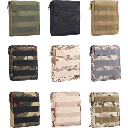 Tactical Pouch Military Sundries Bag Portable Zippered Bag Portable Waist Pack Key Pouch Holder