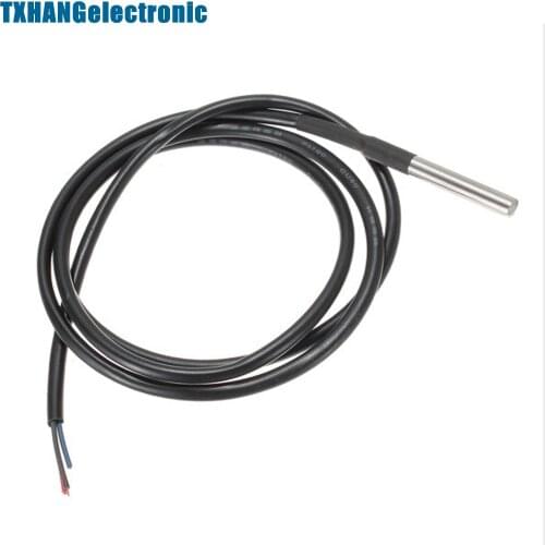 1pcs Waterproof Digital Thermal Probe or Sensor DS18B20 DS18B20 temperature sensor diy electronics